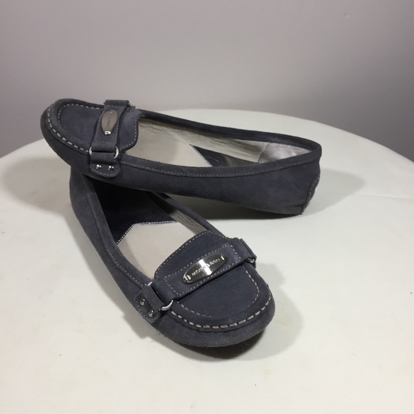 Michael Kors Shoes - Michael Kors AD13G Grey Suede Moccasin Loafer: 8.5